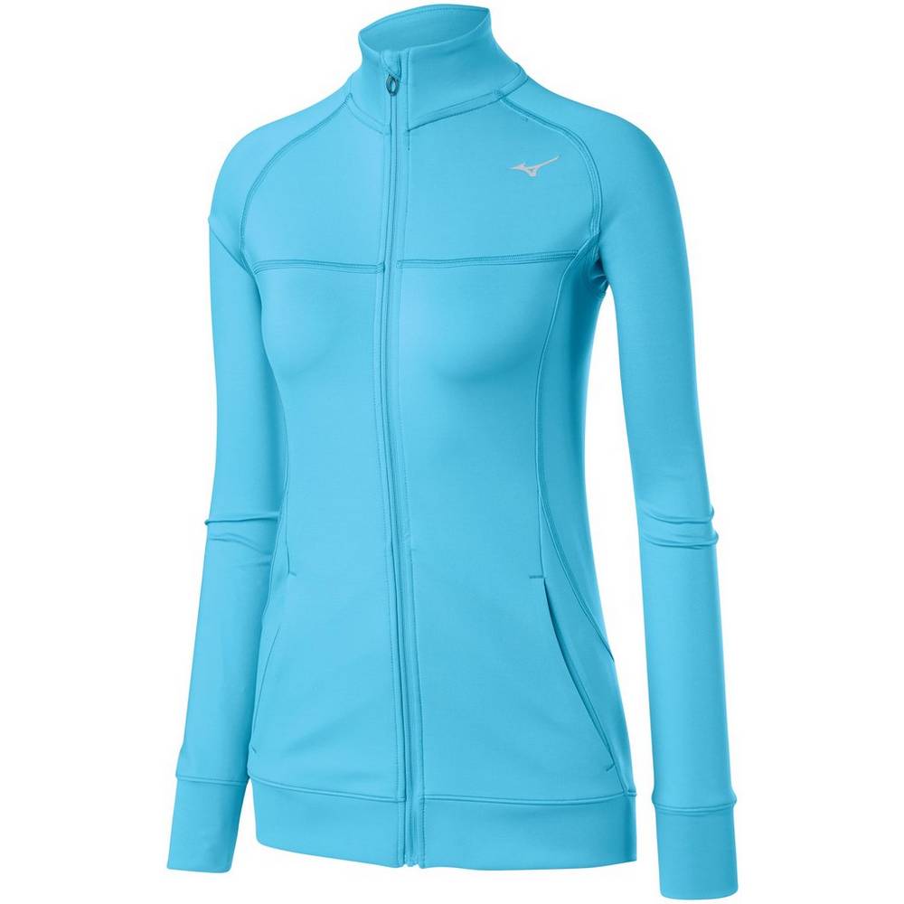 Chaqueta Mizuno Alpha Knit Mujer Azules Turquesa Comprar FVSK-57602